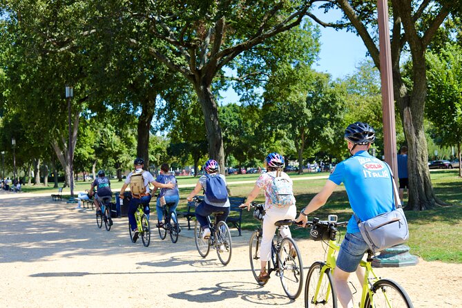 2 Hour Guided Bike Tour of Capitol Hill - World War I Memorial at Pershing Park: Fresh and Meaningful