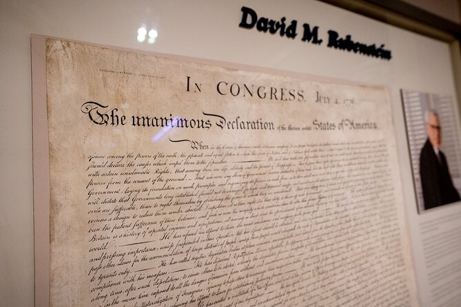 America’s 250th VIP Tour: Archives, Portraits & History 6 ppl Max - Key highlights to know before you go