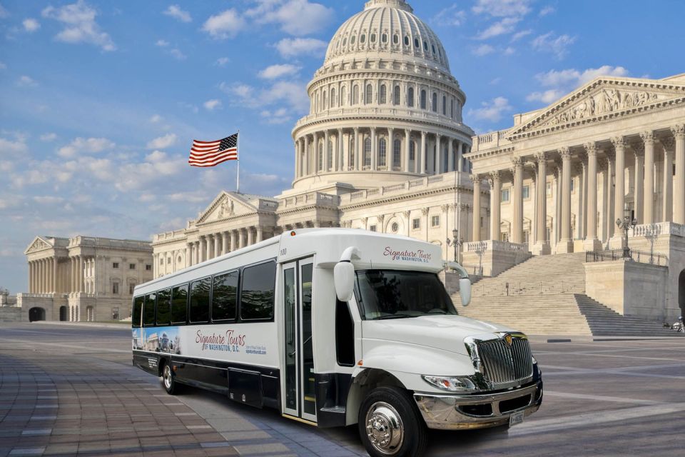 DC Bus Tour with Optional Washington Monument or Air & Space - War Memorials on Foot: WWII, Korea, Vietnam, and Vietnam Women