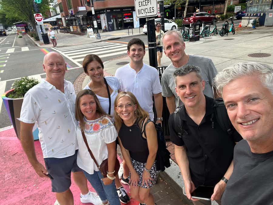 DC: Evening Local Neighborhood Food Tour with DrinkEatWalk - Meeting at 17th & Q NW with your orange-ribbon guide
