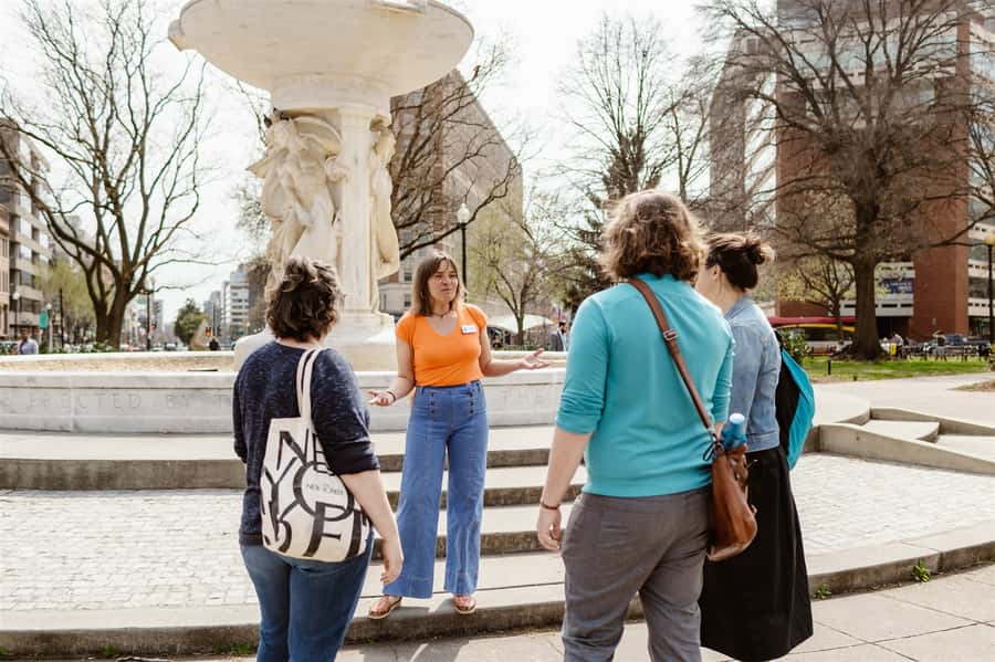 DC: Historic Embassy Row & Dupont Circle (2 Hr Walking Tour) - Cosmos Club: a private institution with a very public presence