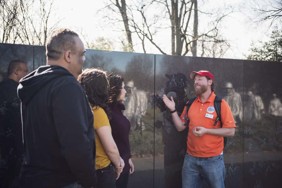 DC: National Mall 2.5 Hr Tour & Washington Monument Tickets - Korean War and WWII Memorials: 19 statues, shared sacrifice, and Kilroy
