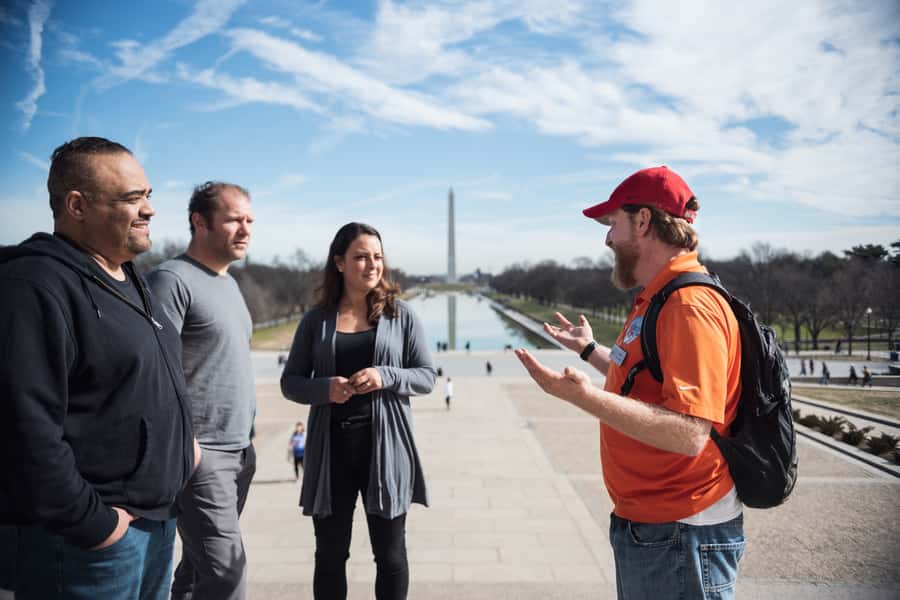DC: National Mall 2.5 Hr Tour & Washington Monument Tickets - Lincoln Memorial to Reflecting Pool: Speech energy and the Forrest Gump bonus