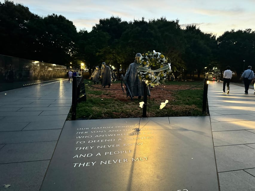 DC:Small Group Sunset Tour . - Live commentary: why it helps more than you think