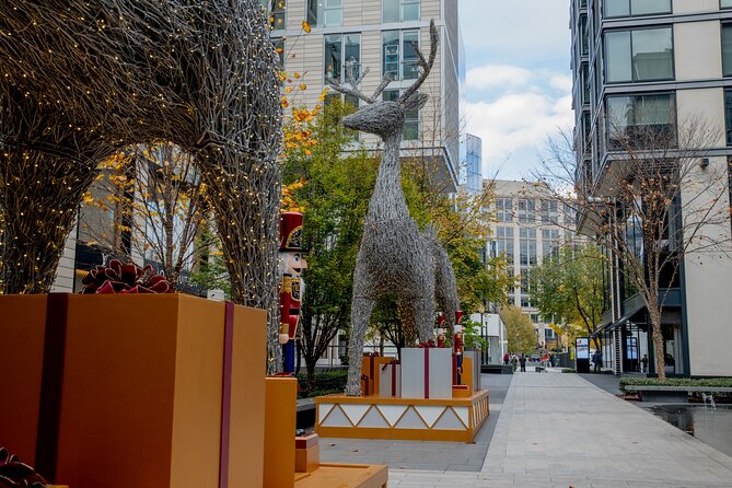 Downtown DC Holiday Tour: Lights, Decorations & Festive Cheer - CityCenterDC holiday lights: where the route gets photogenic