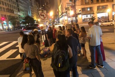 Dreaded Dead Descent of the District: DC Ghost Tour - Meeting point on 15th St NW: timing matters more than you think