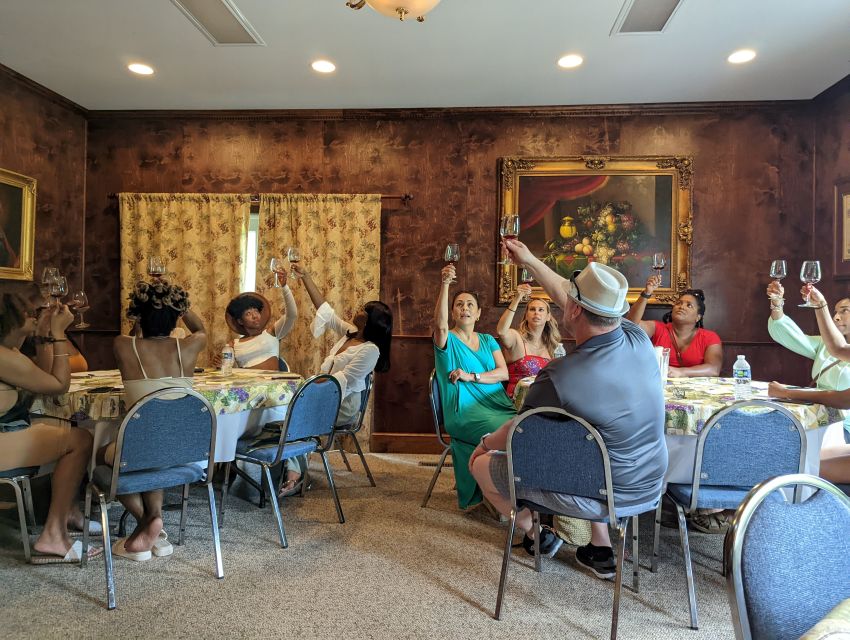 From DC: Premium Virginia Wine Country Tour with Tastings - Stop 2: Narmada Winery Flights With a Scenic Break