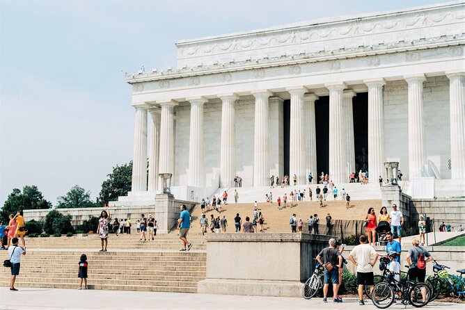 Full Day DC: City Bus Tour, Seasonal Boat Cruise, Entry Tickets - Lincoln Memorial Steps Plus the Vietnam Wall: Two Stops With Big Emotional Weight