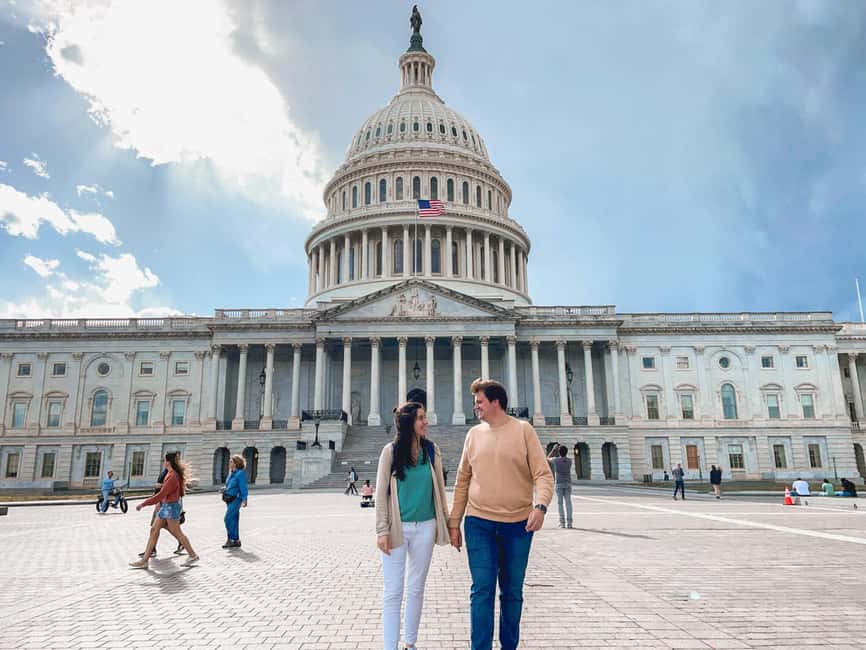 Guided visit inside the Capitol and the Library of Congress - Inside the U.S. Capitol: Neoclassical power and the dome moment