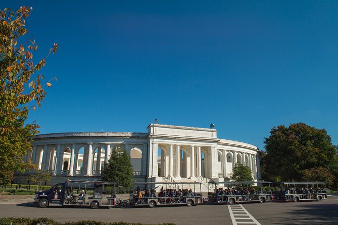 Hop-On Hop-Off 21 Stop Trolley Tour + Arlington Cemetery Tour - Spy Museum to Washington Monument and the Smithsonian Core (Stops 9–10)