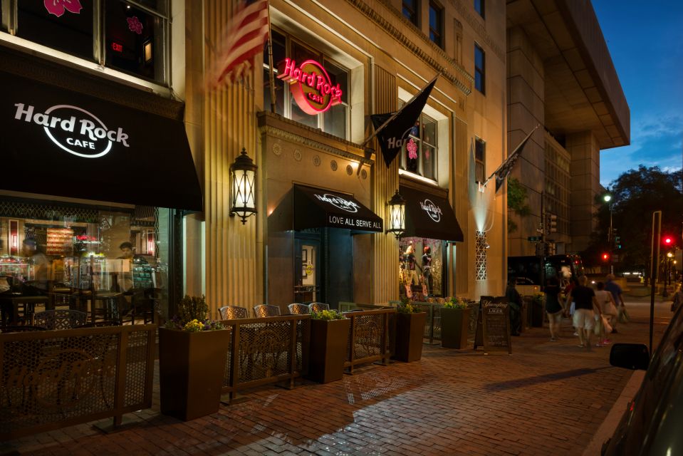 Meal at the Hard Rock Cafe Washington DC - Key things to know before you go