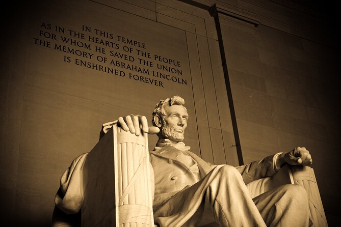 Mt. Vernon Full Day Tour with Guide - Presidential Memorials on Foot: Lincoln to Martin Luther King, Jr. in One Loop
