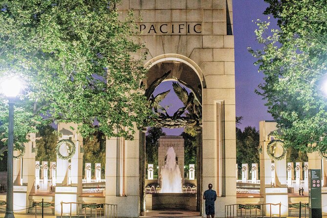 National Mall Night Tour with Washington Monument & 2 Museums - The bus route matters: National Archives, National Gallery, and the Arlington drive-by