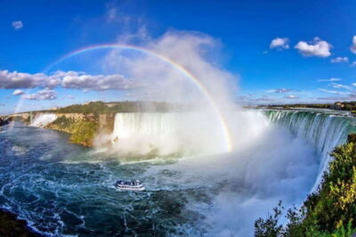 Niagara Falls,NY 2-Day Trip from Washington DC - Prospect Point views: American Falls, Horseshoe Falls, Bridal Veil