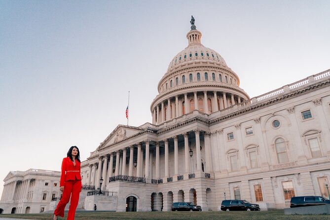 Private Vacation Photoshoot with Photographer in Washington DC - Image delivery: 45 edited high-resolution photos in an online gallery