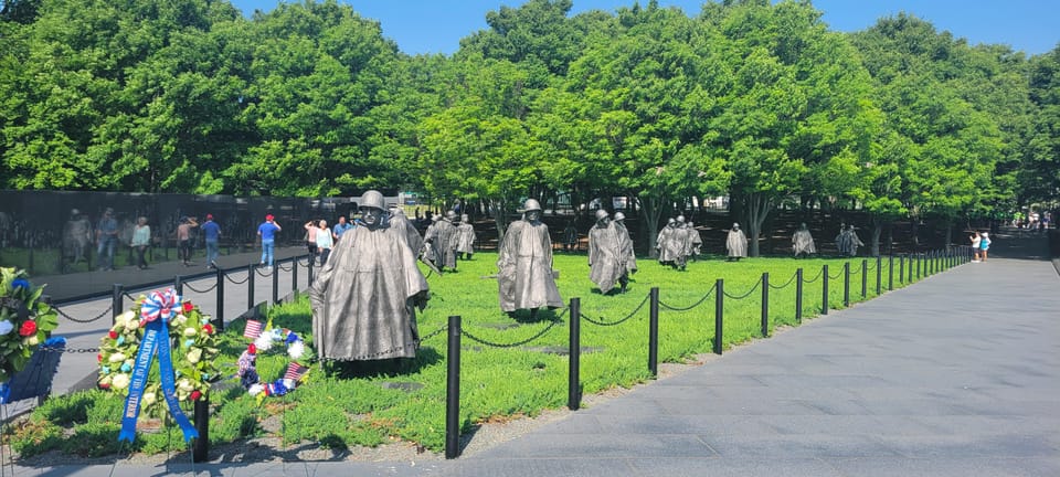 Private Washington DC Grand Tour with Changing of the Guard. - MLK, FDR, and the move toward Arlington