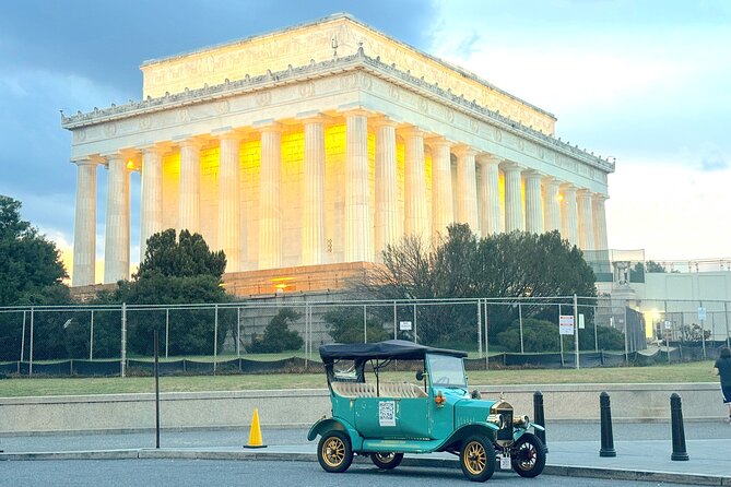 Public or Private DC Moonlight Tour by E-Cart or Vintage Car - Key highlights you’ll actually care about