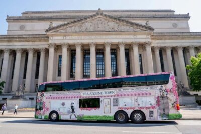 Washington, D.C.: Tea Around Town Bus Tour with Landmarks - Afternoon Tea Menu: Three Teas, Scones, Finger Sandwiches, and Dessert