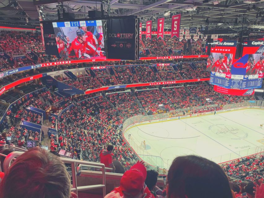 Washington, D.C.: Washington Capitals Ice Hockey Game Ticket - Food, drink, and merchandise: plan for the extras