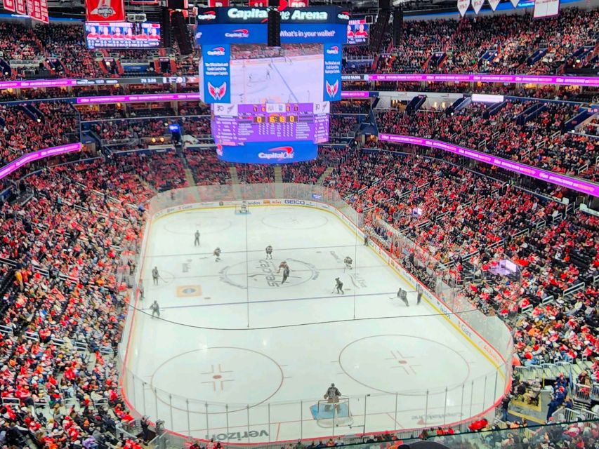 Washington, D.C.: Washington Capitals Ice Hockey Game Ticket - Crowds in DC: the good, the annoying, and how to handle both