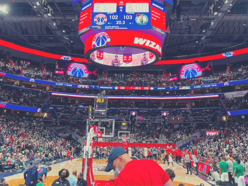 Washington D.C.: Washington Wizards Basketball Game Ticket - Capital One Arena Energy: What This 150-Minute Game Really Feels Like