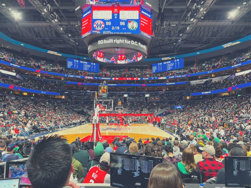 Washington D.C.: Washington Wizards Basketball Game Ticket - Seats That Make or Break the Night: Budget, Regular, Premium