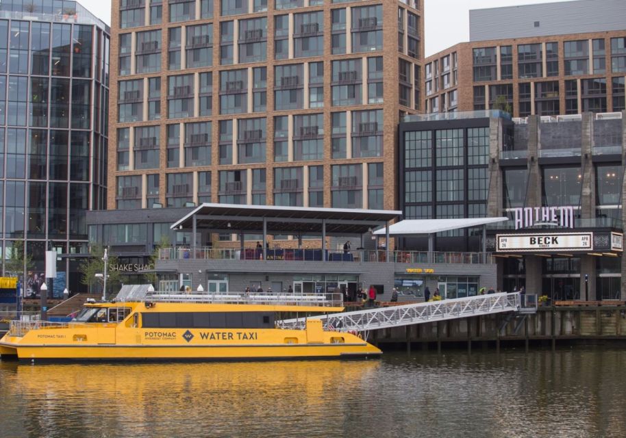 Washington DC: 1 or 2-Day Unlimited Water Taxi Pass - National Harbor: when you want a destination, not just transit