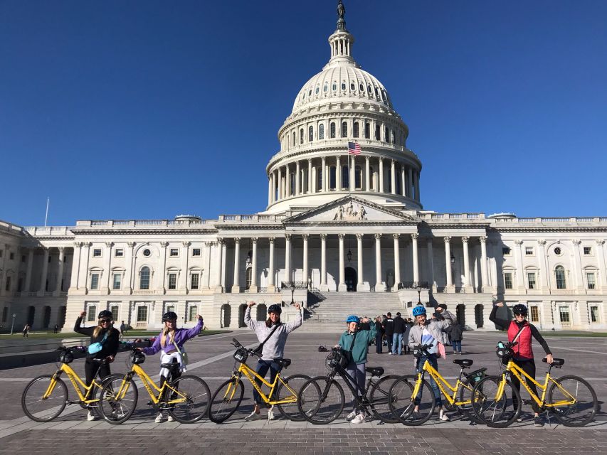 Washington DC: Best of Capitol Hill Guided Bike Tour - Uphill reality and electric bikes: how to choose the right effort
