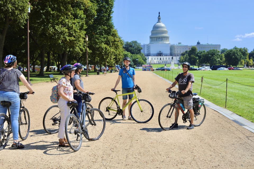 Washington DC: Best of Capitol Hill Guided Bike Tour - How long stops really feel: photo stops vs. long wandering
