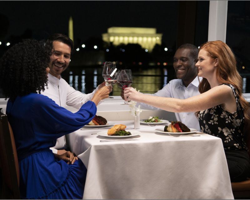 Washington DC: Christmas Eve Gourmet Brunch or Dinner Cruise - Brunch cruise details: buffet comfort plus unlimited mimosas