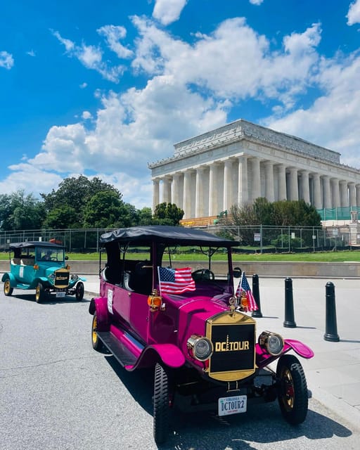 Washington, DC: Day & Night Electric Cart & Vintage Car Tour - Key highlights to look forward to