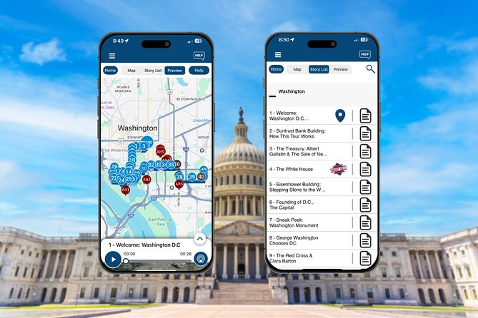 Washington DC Monuments Self-Guided Walking Audio Tour - Key things to know before you hit the sidewalks
