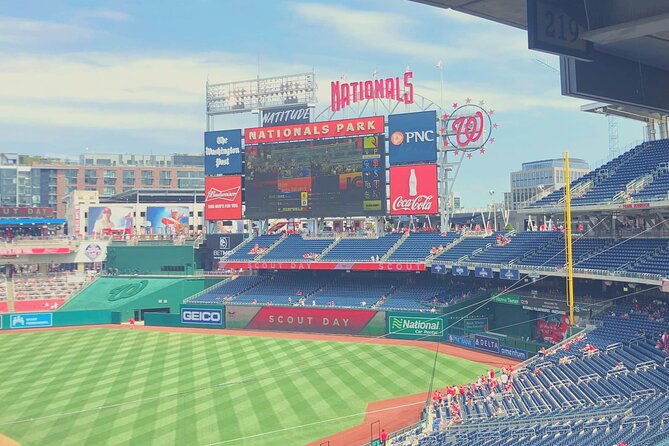 Washington Nationals Baseball Game Ticket at Nationals Park - After the Final Out: Getting Away Without Losing the Night